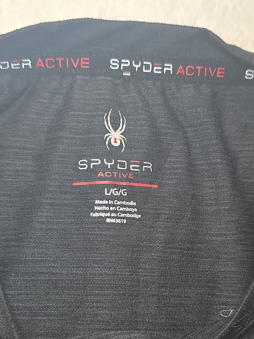 Spyder Men's Dark Blue Short Sleeve Performance Tee - Picture 5 of 9
